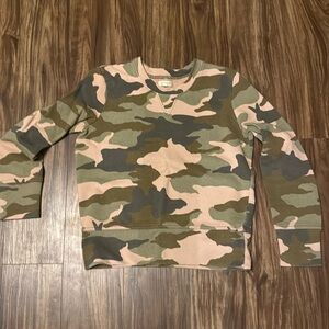 Mile(s) by Madewell Camo Crew Neck in size XS